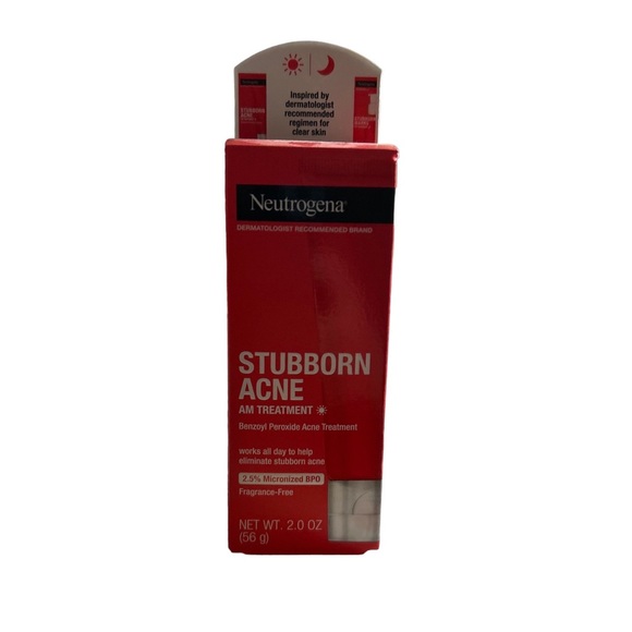 Neutrogena Stubborn Acne AM Treatment with 2.5% Benzoyl Peroxide - Picture 1 of 1